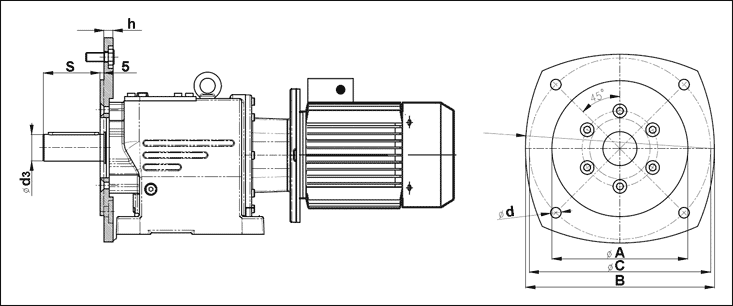 Мц2с 100 чертеж